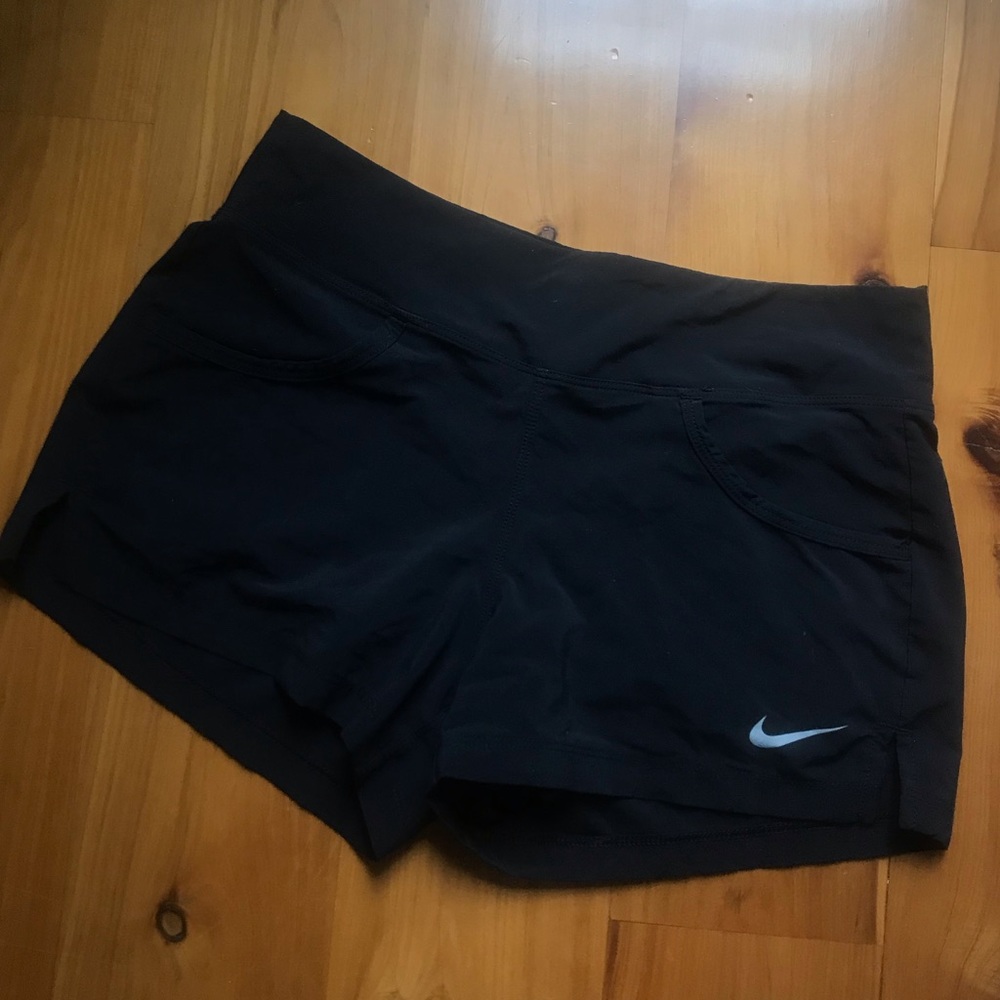Black Nike shorts